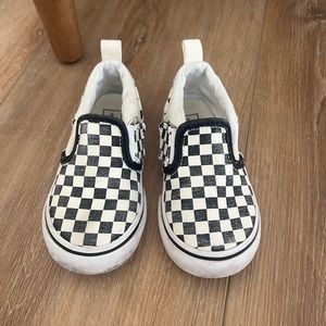 Toddler checker vans